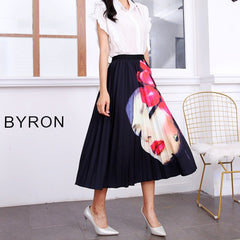 Pleated Skirt Girl Female Long Skirt Women for Girls | Vimost Shop.