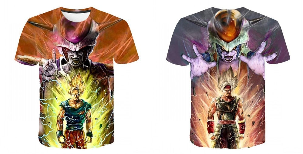 Goku Dragon Ball Z 3d T Shirt Summer Fashionable Short Sleeve Hip Hop Tee Tops Men Anime DBZ Harajuku T-Shirts | Vimost Shop.