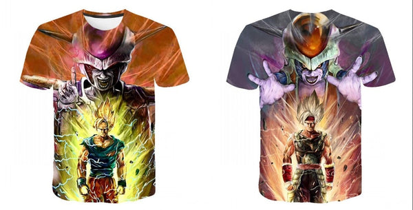 Goku Dragon Ball Z 3d T Shirt Summer Fashionable Short Sleeve Hip Hop Tee Tops Men Anime DBZ Harajuku T-Shirts | Vimost Shop.