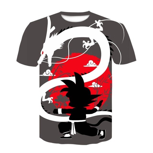 Goku Dragon Ball Z 3d T Shirt Summer Fashionable Short Sleeve Hip Hop Tee Tops Men Anime DBZ Harajuku T-Shirts | Vimost Shop.