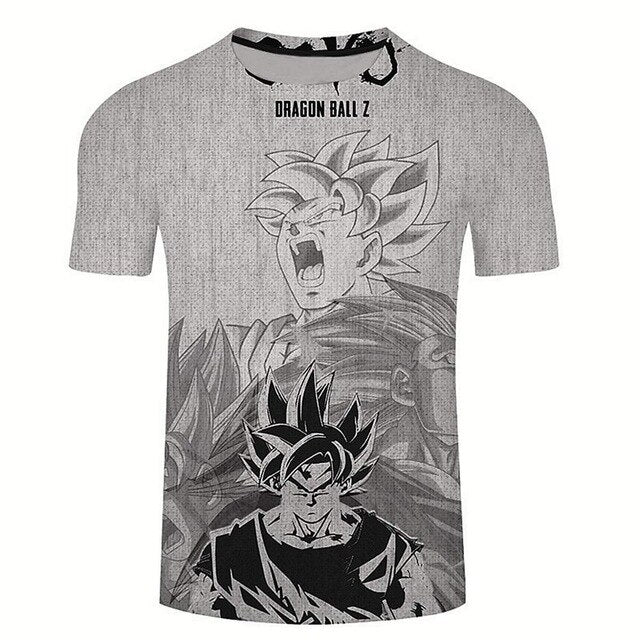 Goku Dragon Ball Z 3d T Shirt Summer Fashionable Short Sleeve Hip Hop Tee Tops Men Anime DBZ Harajuku T-Shirts | Vimost Shop.