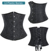 Miss Moly Gothic Underbust Sexy Corset and Waist Cincher Bustiers Top Workout Body Shaper Belt Plus Size Lingerie Corselet S-6XL | Vimost Shop.