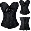 Sexy Corsets And Bustiers Lace Up Boned Overbust Costume Steampunk Waist Corset Dress Body Trainer Shapewear Top Plus Size | Vimost Shop.