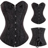 Sexy Corsets And Bustiers Lace Up Boned Overbust Costume Steampunk Waist Corset Dress Body Trainer Shapewear Top Plus Size | Vimost Shop.