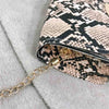 Women Snake Pattern Fashion Shoulder Messenger Bag Casual Chain Small Square Bag Female Luxury Wild Bag Bolso femenino | Vimost Shop.