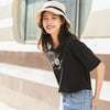 Pure Cotton Cute Chinese Printed All-match T-shirt | Vimost Shop.