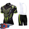GREEN Pro cycling Jersey bike top jersey | Vimost Shop.