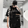 Hip Hop Cool Boy Letter Print Mens T Shirt Harajuku  Fashion Streetwear Hooded Tops Tees Cotton Short Sleeve | Vimost Shop.