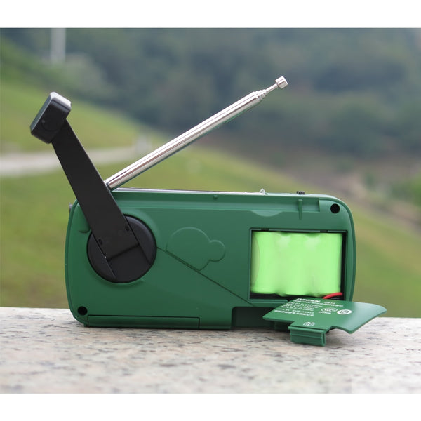 Flashlight FM Sun Alarm Clock Radio Can Power Your Phone, Call For Help Suitable for Wild Adventures in an Emergency | Vimost Shop.