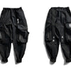 Multi Pocket Hip Hop Pants Men Ribbon Elastic Waist Harajuku Streetwear Joggers Mens Trousers Techwear Pants | Vimost Shop.