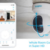 4MP home security ip camera 2.4G/5G WiFi Pan&Tilt listen&talk SD card slot indoor Surveillance Camera E1 Pro | Vimost Shop.