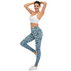 Fashion Woman Pants Sexy Women Legging Casual Blue streak Printing Fitness leggins Slim legins stretchy Leggings | Vimost Shop.