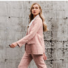 Fashion plaid women blazer suits Long sleeve double breasted blazer | Vimost Shop.