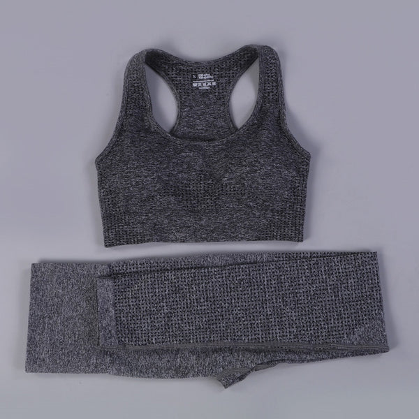 Fitness clothes women gym sets 2 piece vital seamless yoga set | Vimost Shop.