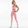 Yoga Set Saemless Leggings+Racerback Bra Sportswear for Women | Vimost Shop.