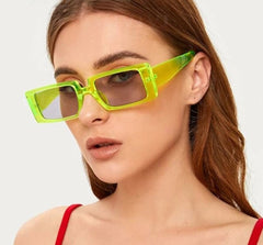 Punk Rectangle Sunglasses Women Small Frame Steampunk Sunglasses Men Luxury Brand Eyewear Fashion Vintage Retro Glasses