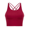 Gym Running Crop Tops Women Soft Nylon Fitness Yoga Sport Bras Tops | Vimost Shop.