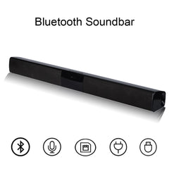 20W Wireless Column Bluetooth Speaker TV Soundbar Stereo Sound Home Theater Sound Bar TF USB For TV PC