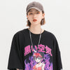 Men Hip Hop T Shirt Streetwear Japanese Cartoon Sexy Girl Tshirt Harajuku HipHop Oversize T-shirt Anime Cotton Tops Tees | Vimost Shop.