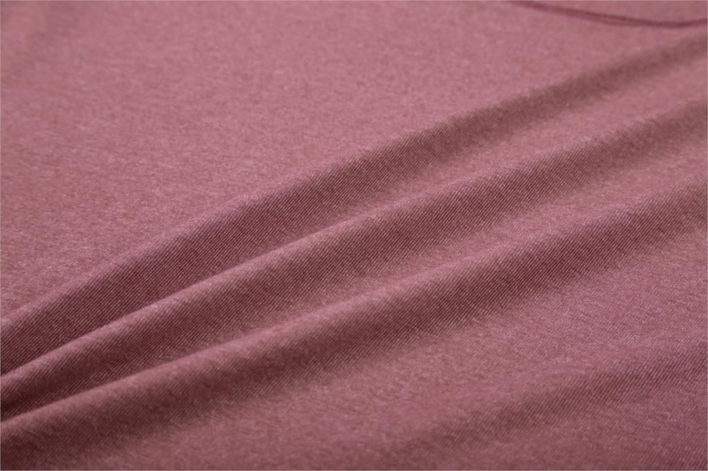 Women's Lightweight Heather Loose Fit Short Sleeve Sport Shirt Workout Top