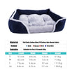 Pet Dog Bed For Large Dogs Washable Puppy Pet Cat Beds Mats Waterproof Dog House Kennel Autumn/Winter Warm Soft Dog Baskets Nest