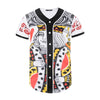 3D Short Sleeve T shirt Men Baseball Jersey Sport Slim Fit V Neck T-shirts Casual Streetwear Trendy Style | Vimost Shop.