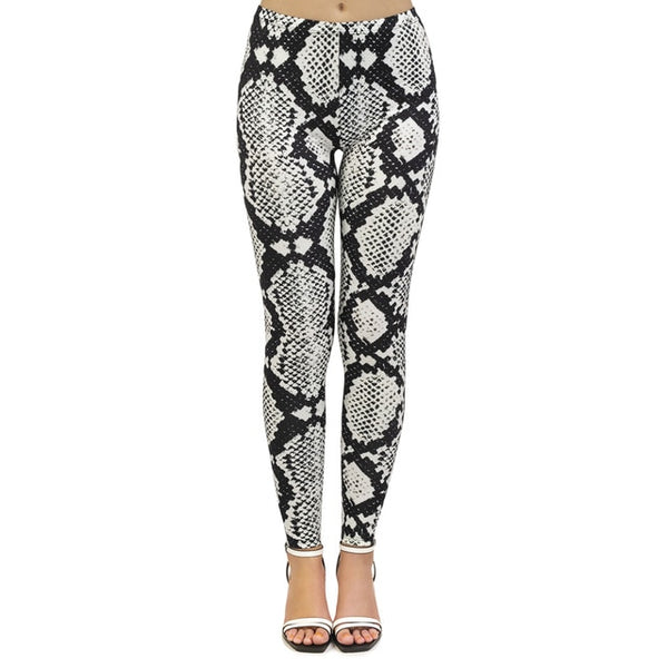 Fashion leggins mujer Snake Skin Printing legging sexy feminina leggins fitness Woman Flexible Pants workout leggings | Vimost Shop.