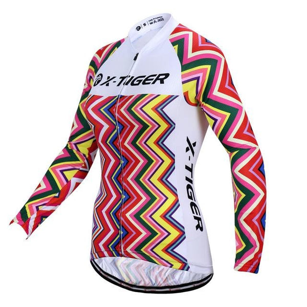 Woman Cycling Jerseys Long Sleeve Quick-dry | Vimost Shop.