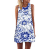 Flower Dress Women Leaf Boho Colorful Vestido Sexy Harajuku Sexy Party Womens | Vimost Shop.