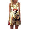 Flower Dress Women Leaf Boho Colorful Vestido Sexy Harajuku Sexy Party Womens | Vimost Shop.