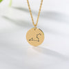 Twelve Constellations Charms Necklace Leo Aries Taurus Gemini Cancer Virgo Libra Scorpio Sagittarius Capricorn Aquarius Pisces | Vimost Shop.