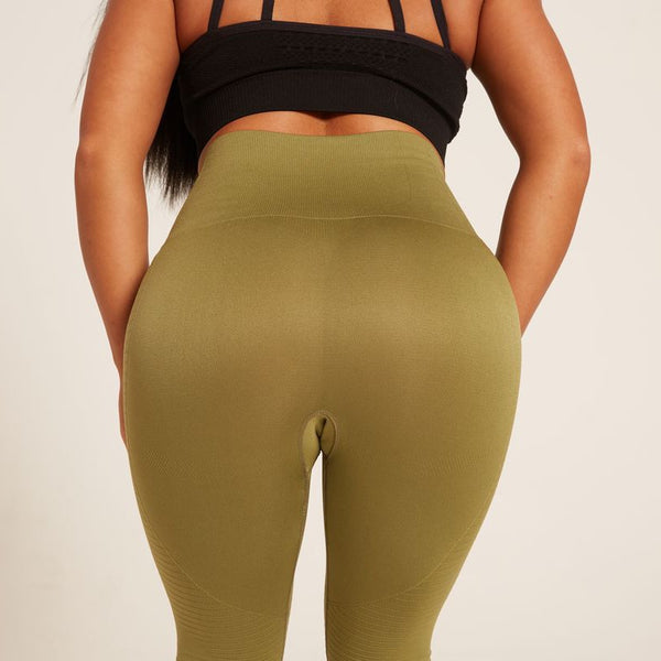 Women Seamless Leggings High Waist Elastic Yoga Pants Gym Running | Vimost Shop.