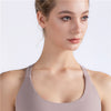 Yoga Bras Sports Tops Underwear Female Cross-back Buckle Running Shock-Resistant Sports Brassiere | Vimost Shop.