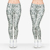 Women Money Dollar Graphic Full Printing Pants Legins Ladies Legging Stretchy Trousers Slim Fit Leggings | Vimost Shop.