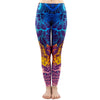 Fashion Women Blue Printing Mandala Leggings Sexy Workout Elasticity Pants Fitness Stretch Slim Bottoms | Vimost Shop.