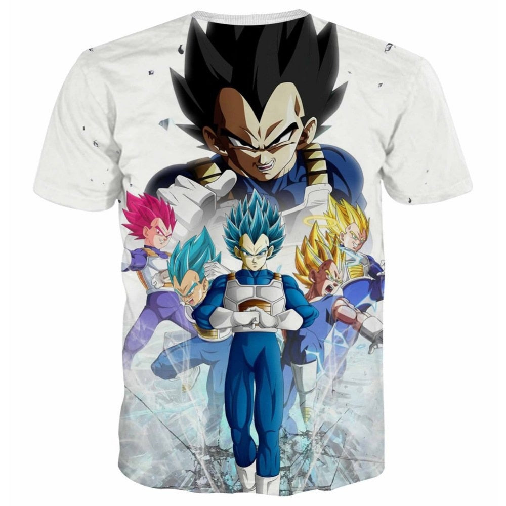 Super Saiyan Ultra Instinct Kids Goku Vegeta Printed Cartoon T-Shirt Top Tees Plus Size | Vimost Shop.