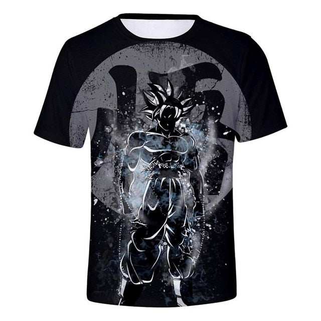 Super Saiyan Ultra Instinct Kids Goku Vegeta Printed Cartoon T-Shirt Top Tees Plus Size | Vimost Shop.