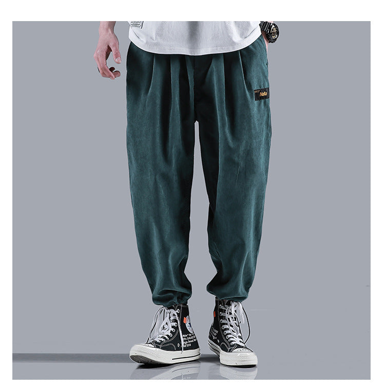 Men Jogger Solid color  Side Pockets Loose Style Men's Sweatpants Fashion Harajuku High Street Casual Pants 5 Colors | Vimost Shop.