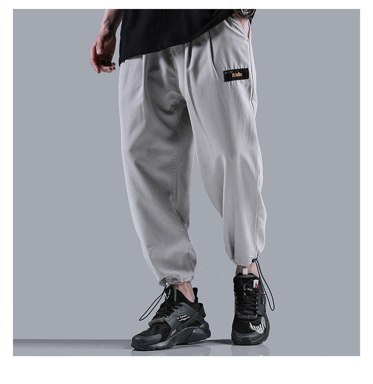 Men Jogger Solid color  Side Pockets Loose Style Men's Sweatpants Fashion Harajuku High Street Casual Pants 5 Colors | Vimost Shop.