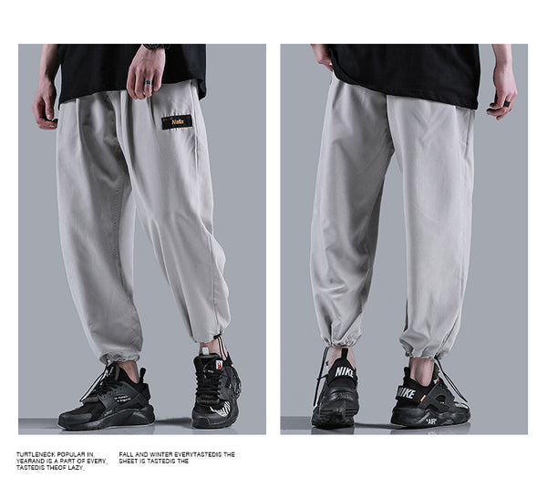 Men Jogger Solid color  Side Pockets Loose Style Men's Sweatpants Fashion Harajuku High Street Casual Pants 5 Colors | Vimost Shop.