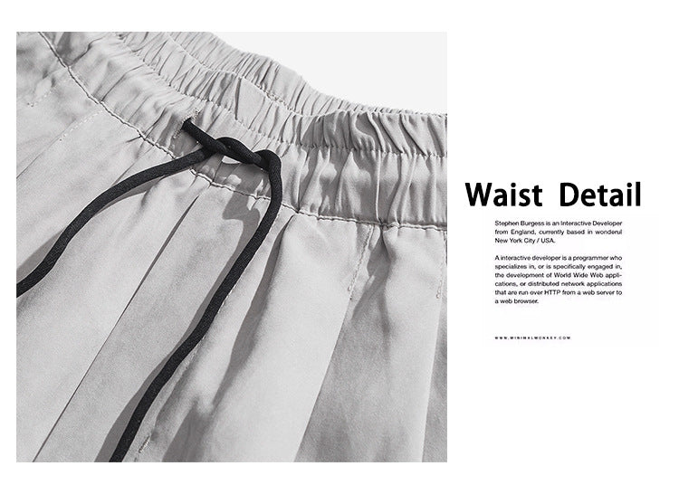 Men Jogger Solid color  Side Pockets Loose Style Men's Sweatpants Fashion Harajuku High Street Casual Pants 5 Colors | Vimost Shop.