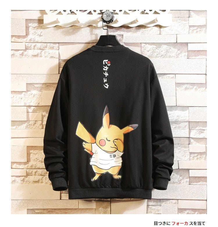 5XL Anime Hoodies Men Black Hooded Japanese Style Cartoon Sweatshirt Mens Hip Hop Brown Causal Hoodiee No Xxxtentacion Loose | Vimost Shop.