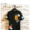 Men's Cotton Fashion Tshirt Mens Summer Hip Hop  T-shirts 5XL Casual Hipster T Shirt Tee Man Oversized Tops & Tees Streetwear | Vimost Shop.