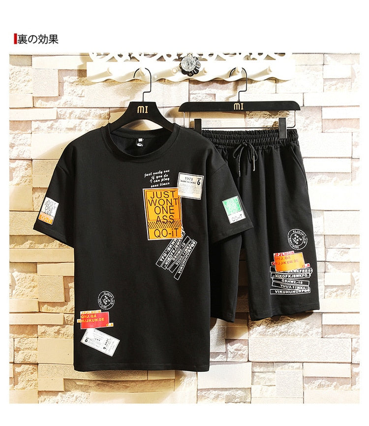 Men's Cotton Fashion Tshirt Mens Summer Hip Hop  T-shirts 5XL Casual Hipster T Shirt Tee Man Oversized Tops &amp; Tees Streetwear | Vimost Shop.