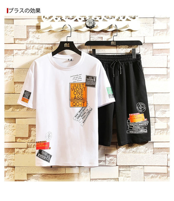 Men's Cotton Fashion Tshirt Mens Summer Hip Hop  T-shirts 5XL Casual Hipster T Shirt Tee Man Oversized Tops & Tees Streetwear | Vimost Shop.