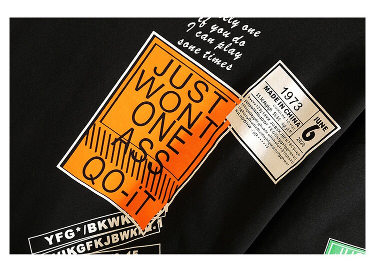 Men's Cotton Fashion Tshirt Mens Summer Hip Hop  T-shirts 5XL Casual Hipster T Shirt Tee Man Oversized Tops & Tees Streetwear | Vimost Shop.