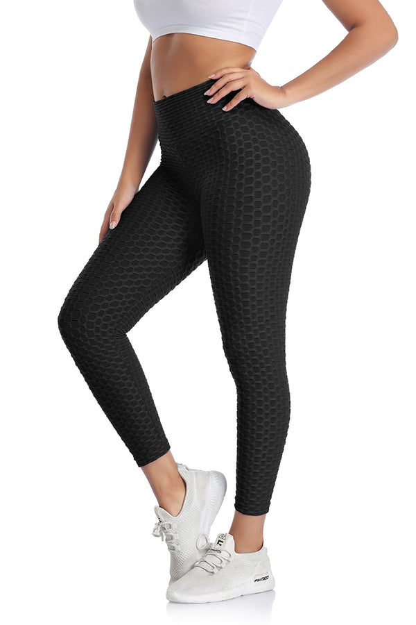 Women Fitness Female Leggings Polyester Ankle-Length Breathable Pants Leggins Standard Fold Push Up Legging | Vimost Shop.