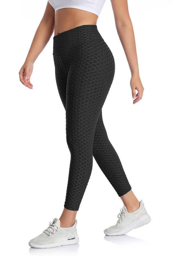 Women Fitness Female Leggings Polyester Ankle-Length Breathable Pants Leggins Standard Fold Push Up Legging | Vimost Shop.