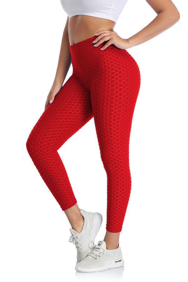 Women Fitness Female Leggings Polyester Ankle-Length Breathable Pants Leggins Standard Fold Push Up Legging | Vimost Shop.