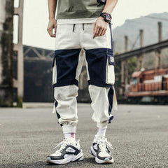 Spring Summer Mens Harem Pants Streetwear Jogger Multi-pocket Ribbons Trousers Men Hip Hop Sweatpants Trousers | Vimost Shop.